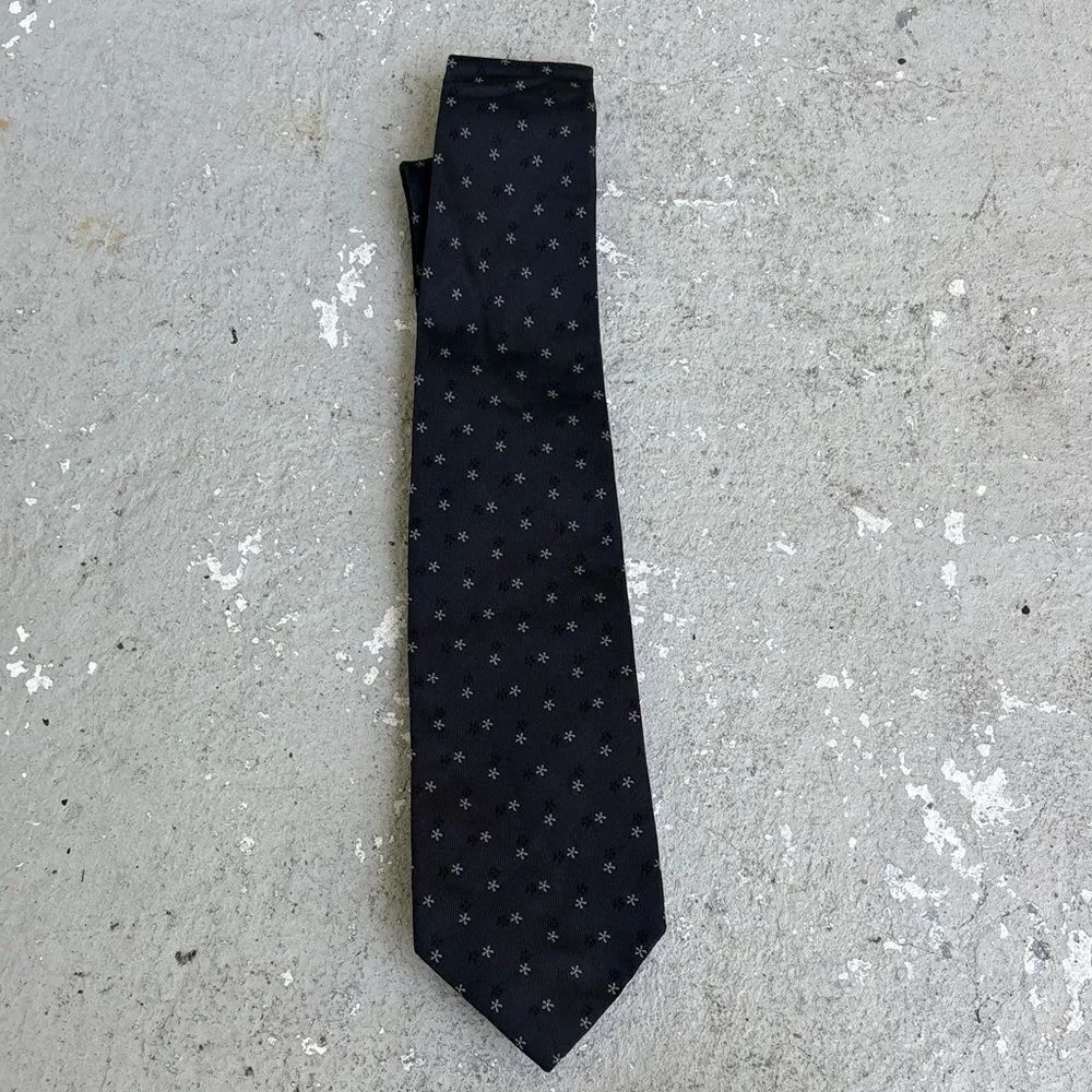 Saint Laurent Rive gauche silk tie